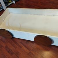 Lettino Montessori Woodly Bianco Shabby