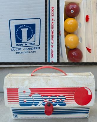 set bocce anni 70,si spedizione 