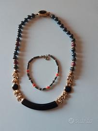 Collane e bracciale pietre dure