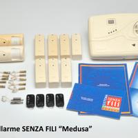 Allarme Fraccarro MEDUSA kit completo funzionante