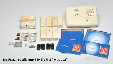 Allarme Fraccarro MEDUSA kit completo funzionante