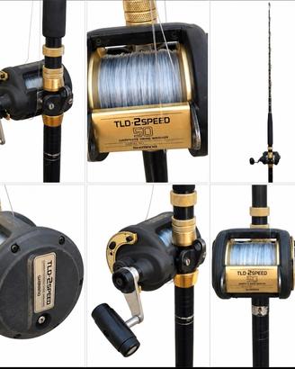 Canna Big Game Captain Cook 30-50 LB + Shimano TLD