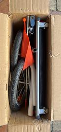 Rimorchio x bici x trasportare animali massimo