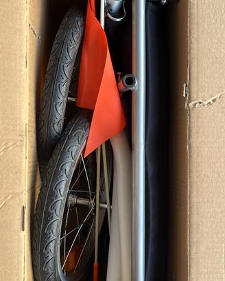 Rimorchio x bici x trasportare animali massimo