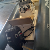 Gommone bwa 650 con motore suzuki DF 150
