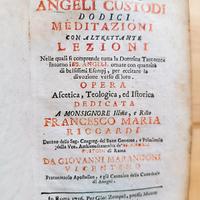 De Santi Angeli Custodi - G. Marangoni 1736