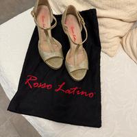 Scarpa da ballo ROSSO LATINO
