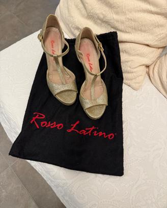 Scarpa da ballo ROSSO LATINO