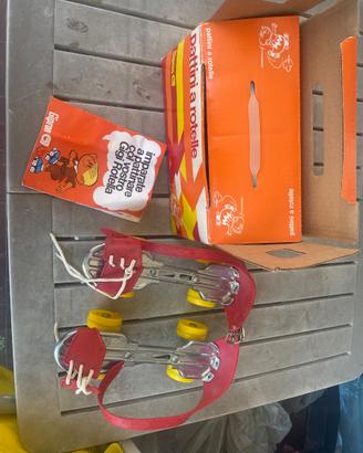 Pattini a rotelle anni 80 per bambini