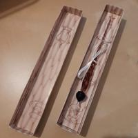 penna come da foto in vetro soffiato di murano