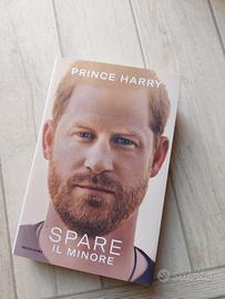 Libro SPARE IL MINORE DI PRINCE HARRY, 