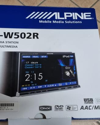 Alpine IVA W502R monitor 2din