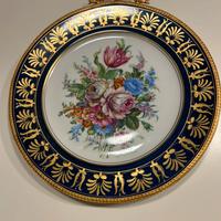 Piatto Limoges originale -25 cm - dipinto a mano