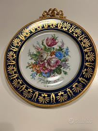 Piatto Limoges originale -25 cm - dipinto a mano