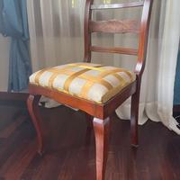 2 poltroncine sorrentine intarsiate