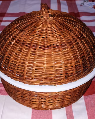 Paniere cesto porta pane MULINO BIANCO ceramica
