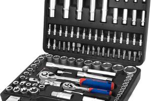 Set Chiavi a Bussola WORKPRO 108 Pezzi Auto