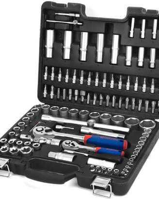 Set Chiavi a Bussola WORKPRO 108 Pezzi Auto