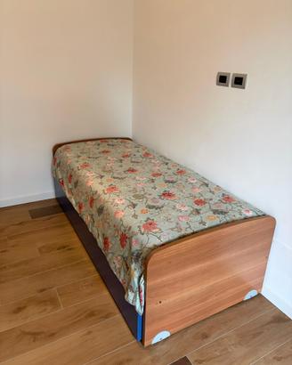 Letto singolo + letto estraibile