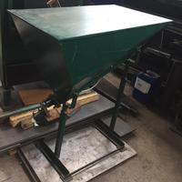 Serbatoio con coclea e tramogia per pellet-cippato