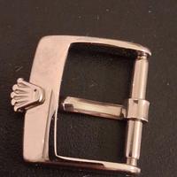 Rolex fibbie acciaio 14 mm originali