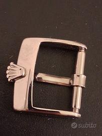 Rolex fibbie acciaio 14 mm originali