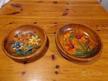 piatti decorativi legno