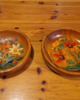 piatti decorativi legno