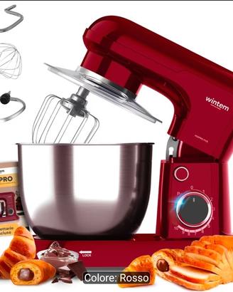 Impastatrice Planetaria 1500W Ciotola 5L, 10L 