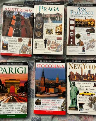 Lotto libri da viaggio “Le guide Mondadori”