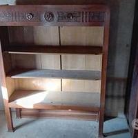 Libreria in noce 1800 antica , stipo