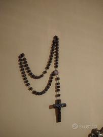 Corona del Rosario in legno