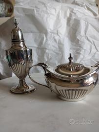 set sale e pepe in argento inglese 