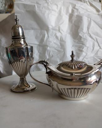 set sale e pepe in argento inglese 