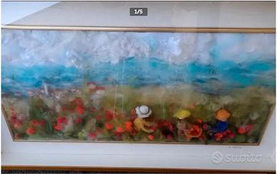 Fibropittura opera di Elsa Serra Piana - 1