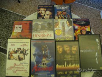 Lotto 40 VHS film (LA MASCHERA DI FERRO, IL GLADIA