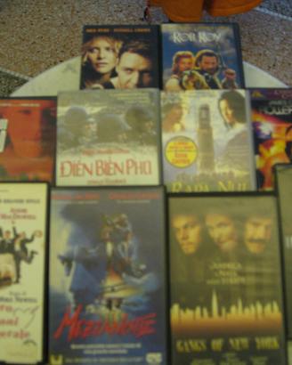 Lotto 40 VHS film (LA MASCHERA DI FERRO, IL GLADIA