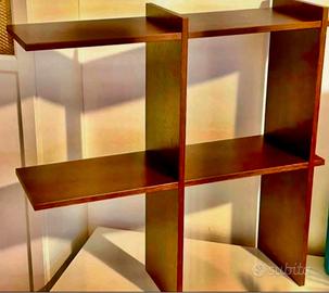 Libreria color marrone H. 70 X L. 70 X P. 21v.👇