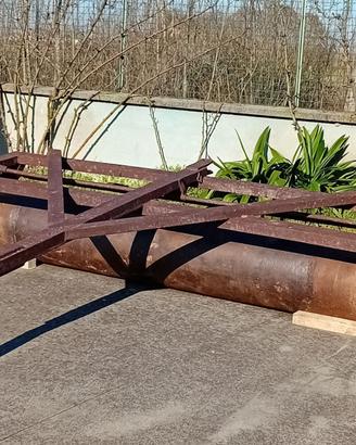RULLO / CILINDRO AGRICOLO COMPATTATORE ARTIGIANALE
