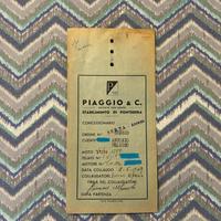 Vespa Bacchetta V11T 1949