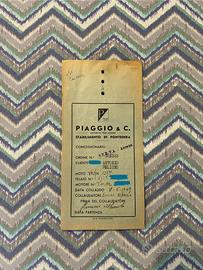 Vespa Bacchetta V11T 1949