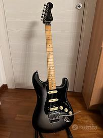 Fender ultra luxe stratocaster HSS FR MN silver