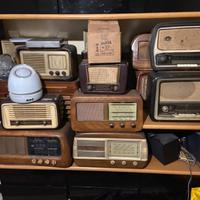 Lotto di’ radio a C valvole vintage
