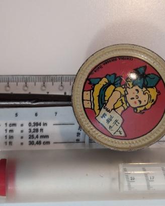 Fischietti Raganella Sonagli vintage in latta