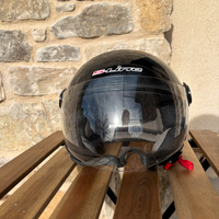Casco Jet S-LINE – Taglia M – Nero Lucido