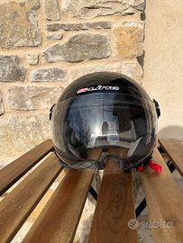 Casco Jet S-LINE – Taglia M – Nero Lucido