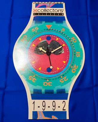 Calendario Collectors' 1992 grande e raro 
