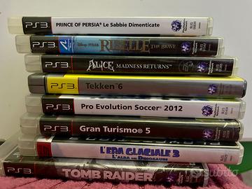 Lotto 8 Videogiochi PS3 – Azione, Avventura, Corse