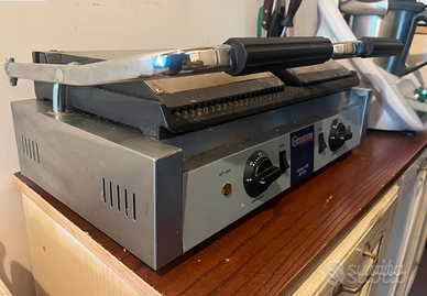 Griglia tostapane in ghisa professionale