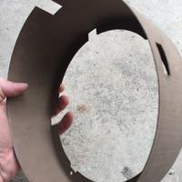 Sede faro per A112 in lamiera Dx